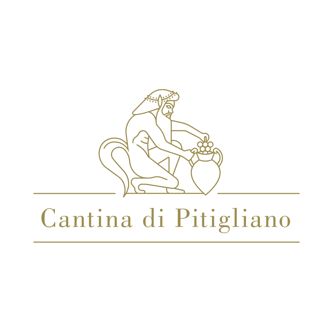cantina di pitigliano logo dorato